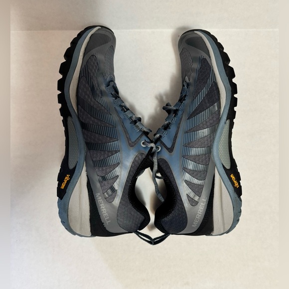 Merrell Women's Siren Edge 3 Hiking Walking Shoes Size 8.5 Bluestone Gray - Picture 3 of 8